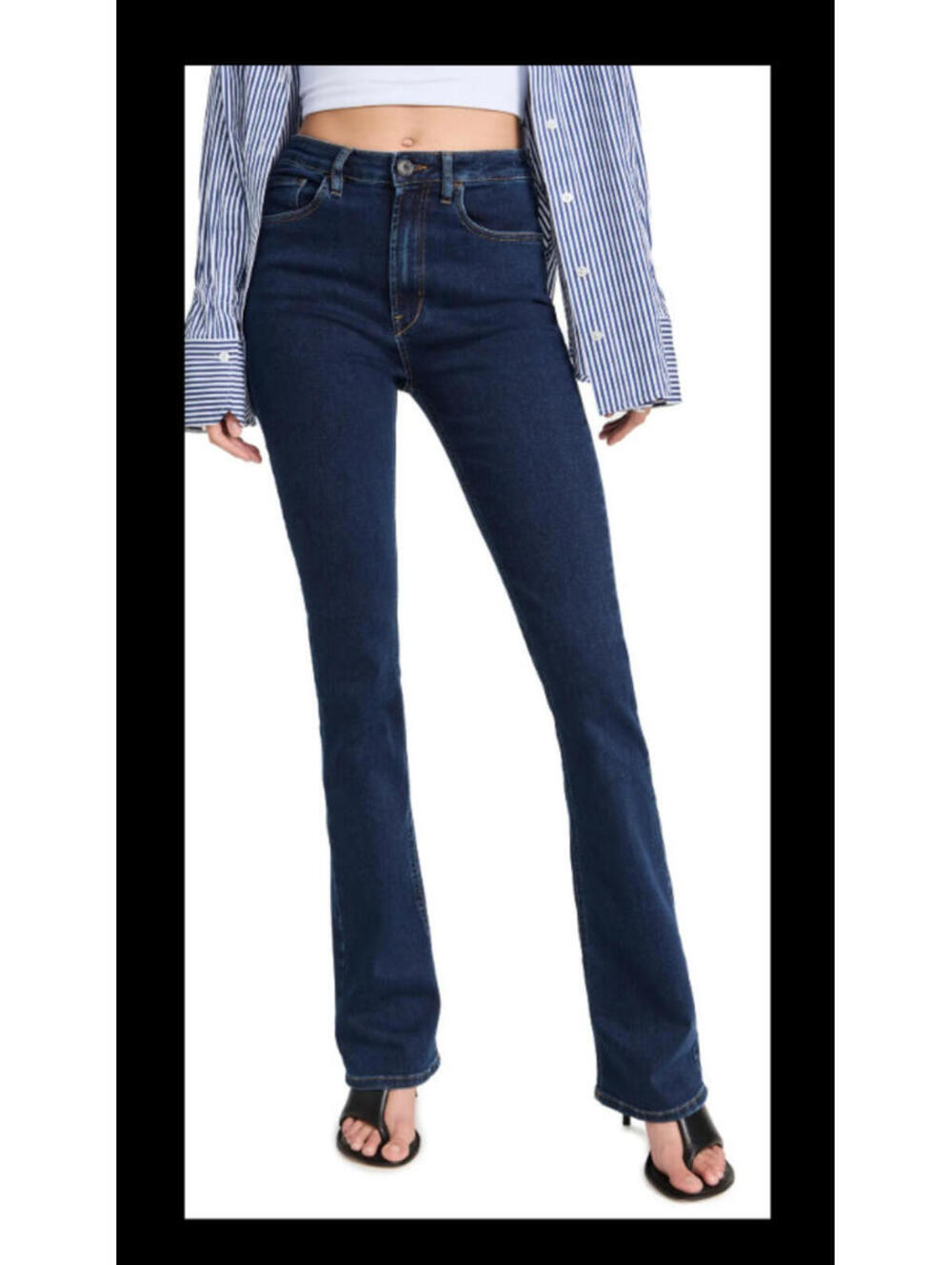 3 X 1 Maya Bootleg Jeans in Tinted, $305, NWT, Size 24, #95